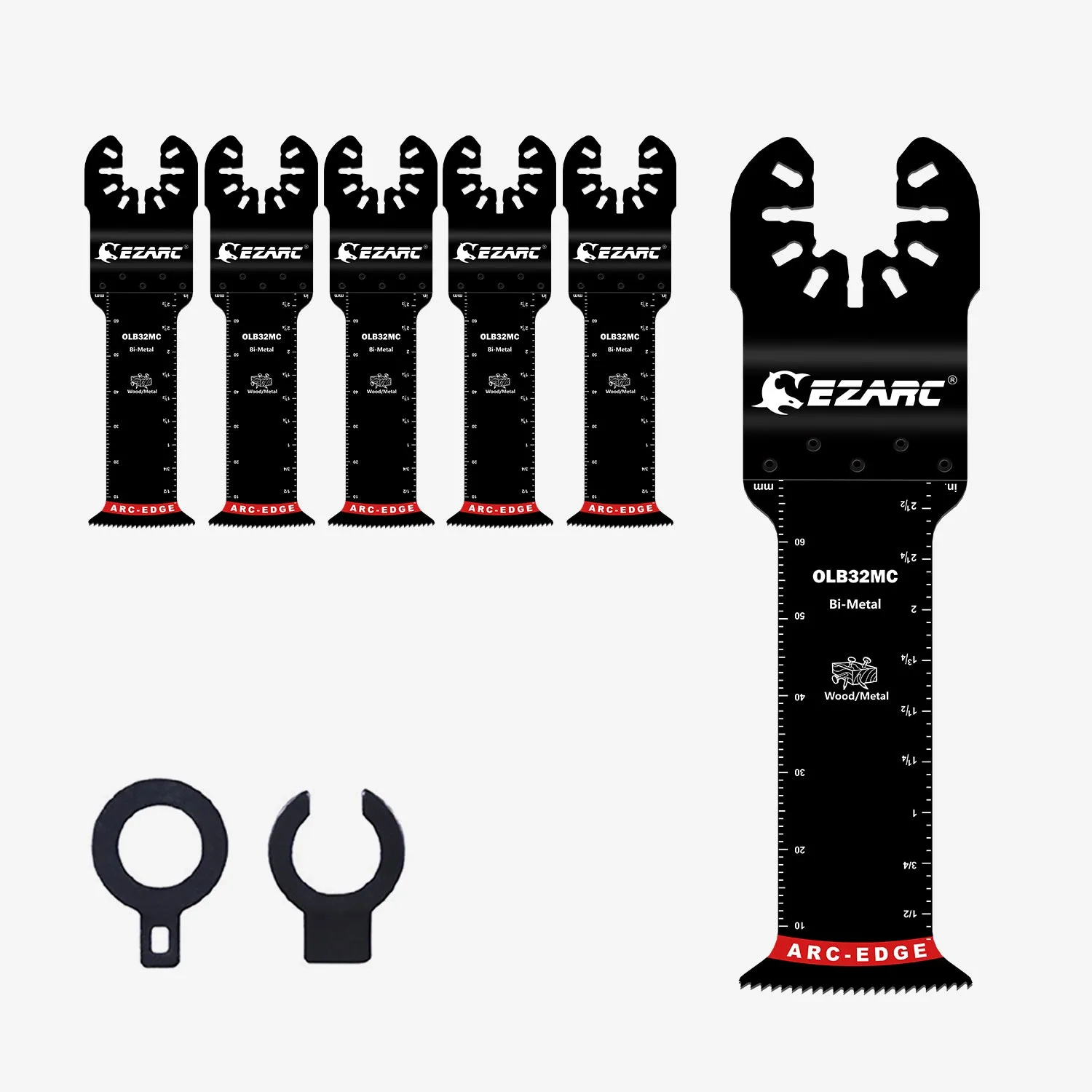 1-1/4 in. Arc Edge Bi-Mteal Oscillating Multitool Blades For General Purpose,OlB33C