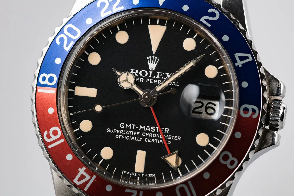 1978 Rolex GMT-Master 1675 "Pepsi" with Box and Papers