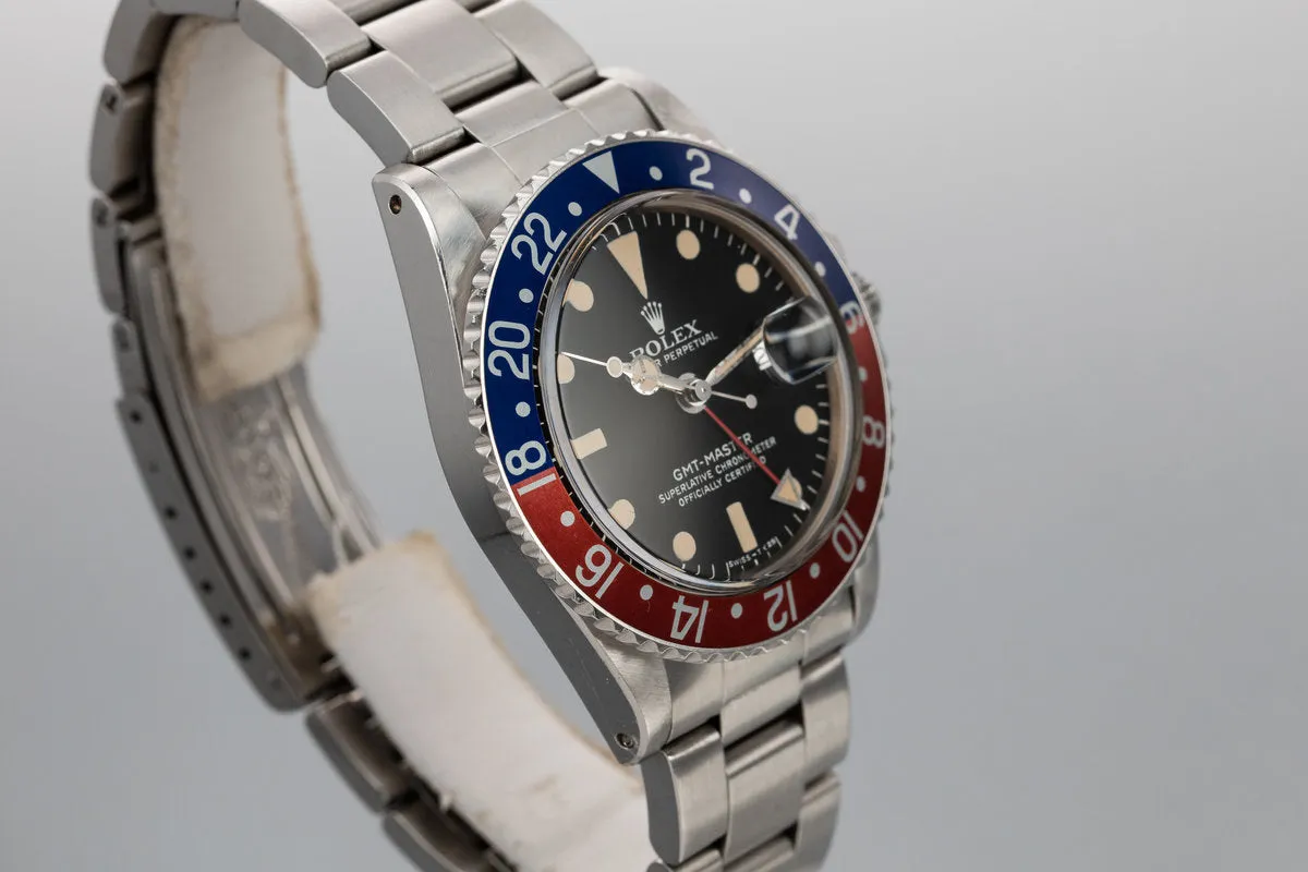 1978 Rolex GMT-Master 1675 "Pepsi" with Box and Papers
