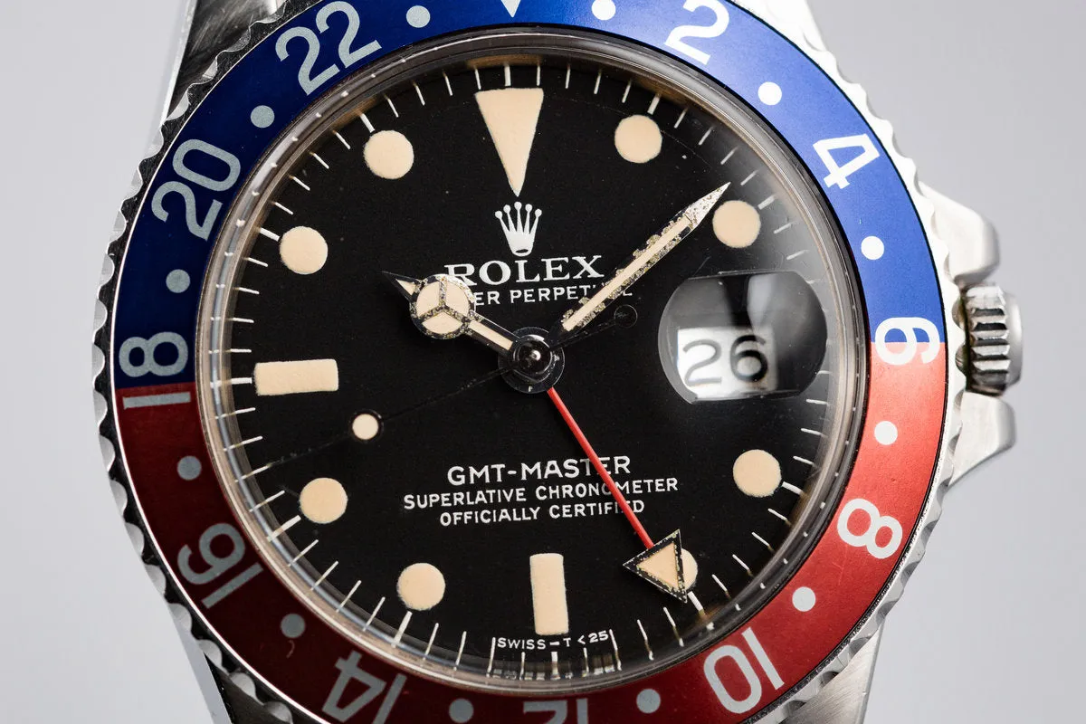 1978 Rolex GMT-Master 1675 "Pepsi" with Box and Papers