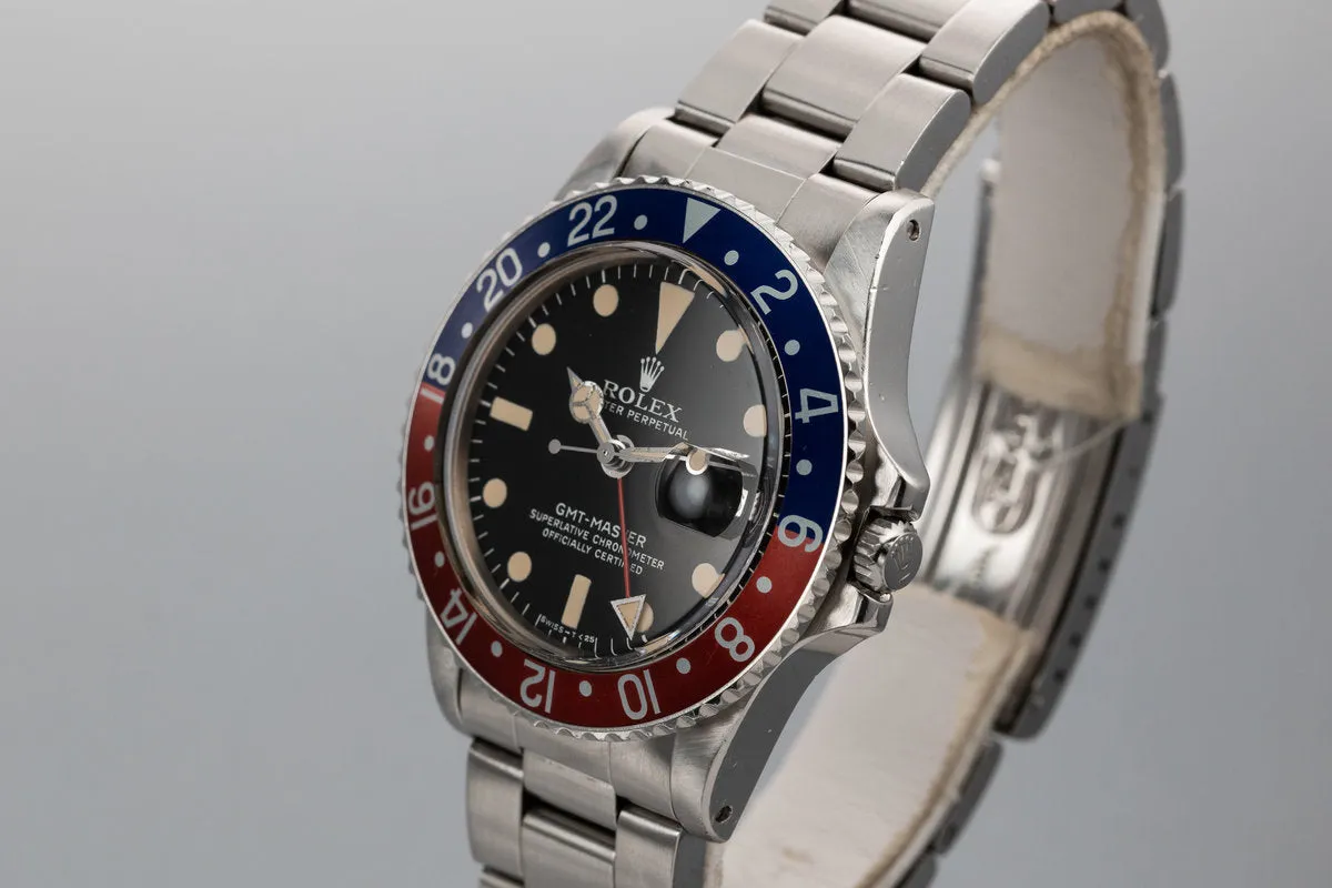 1978 Rolex GMT-Master 1675 "Pepsi" with Box and Papers