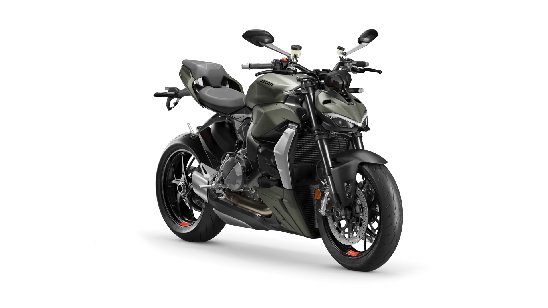 2024 Ducati Streetfighter V2 Storm Green