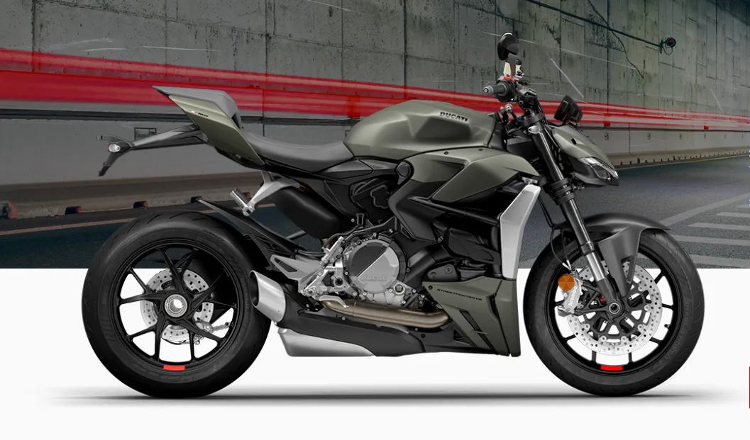 2024 Ducati Streetfighter V2 Storm Green