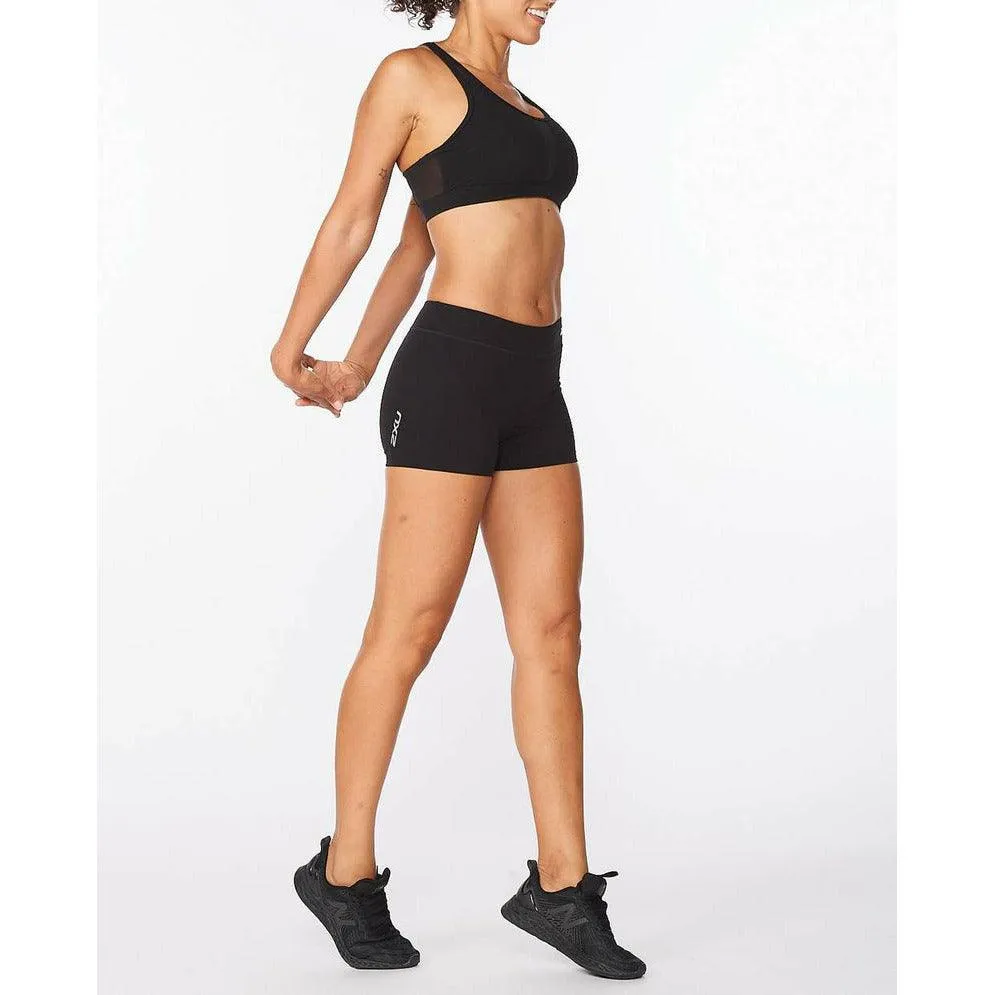 2XU Womens Form Mid-Rise Compression 4inch Short