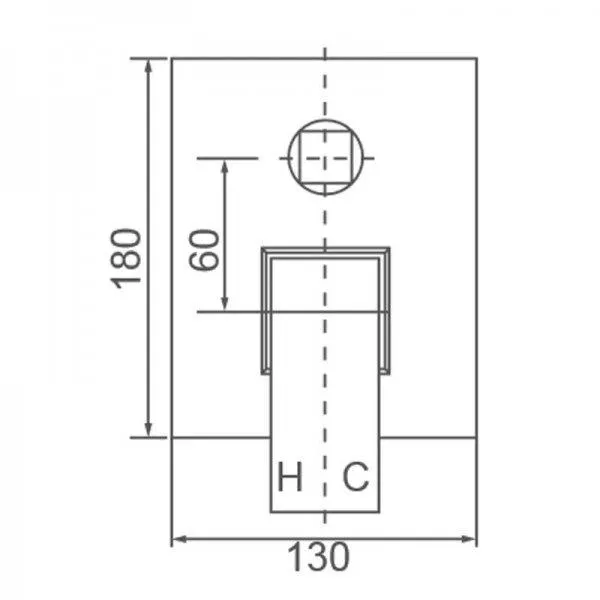 Acqua Shower Mixer with Divertor - WT808