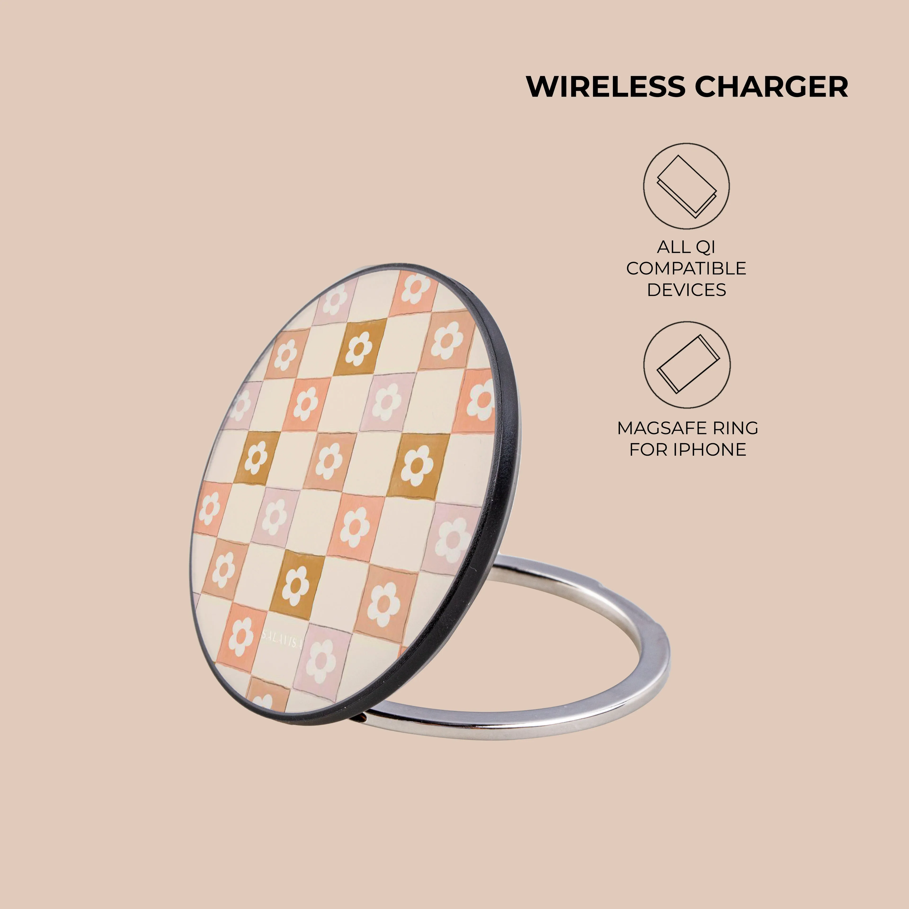 Beige Splendor Wireless Charger