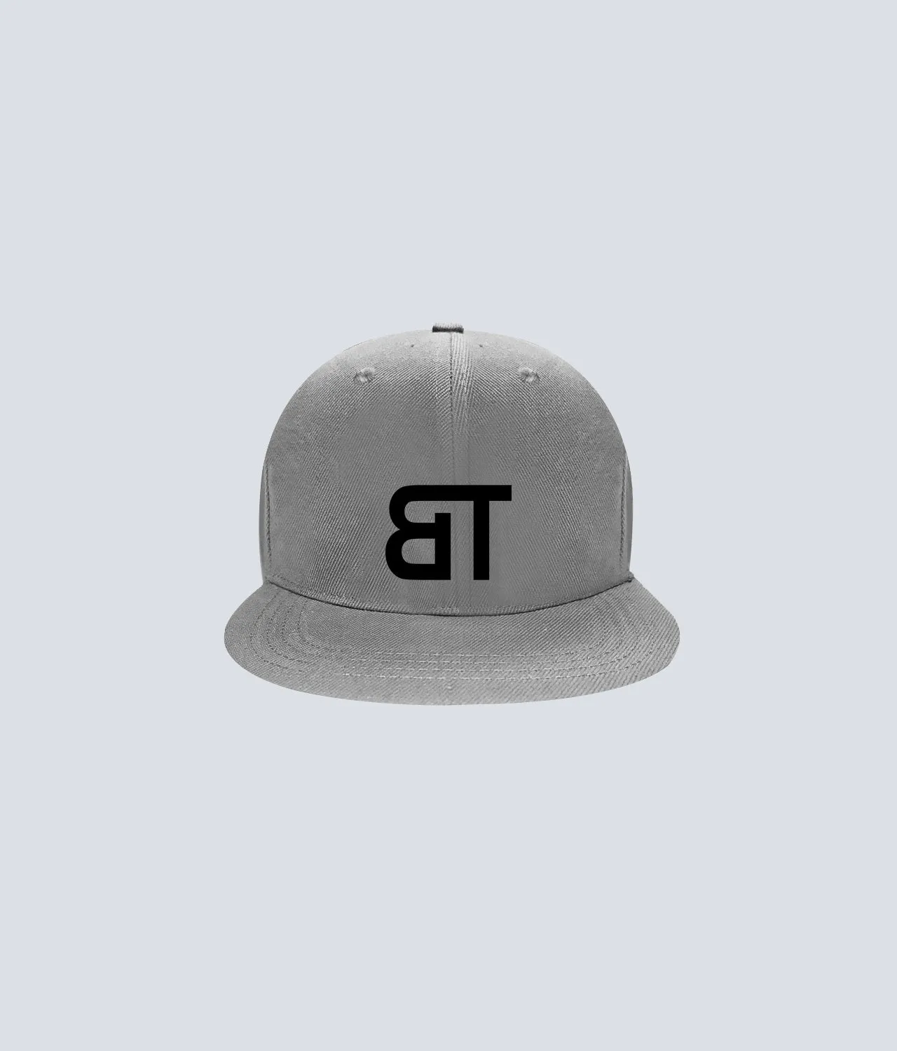 Born Tough Gray Snapback Running Cap/Hat for Men & Women