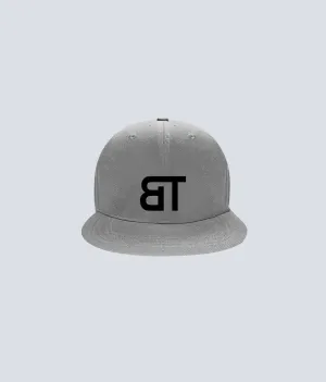Born Tough Gray Snapback Running Cap/Hat for Men & Women