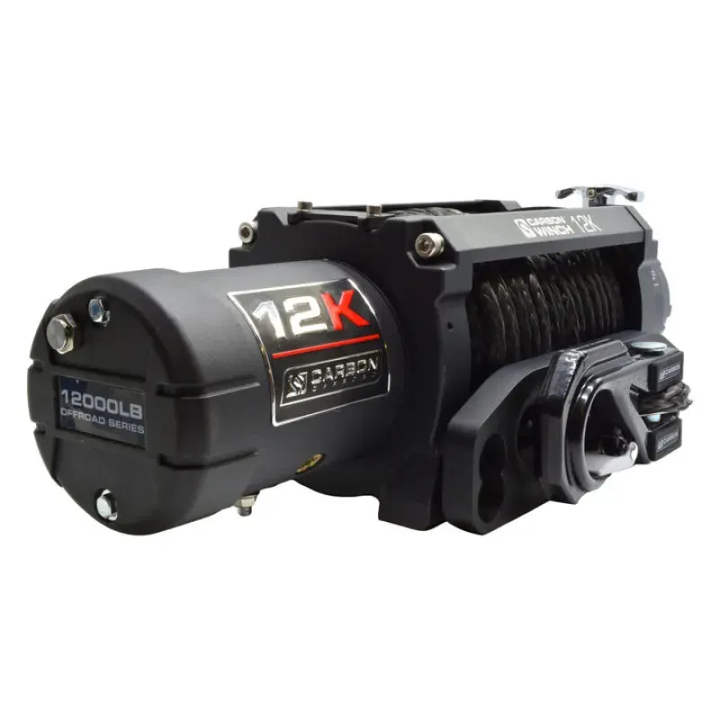 Carbon Offroad 12K 12000lb Winch V3 Installation Bundle Kit