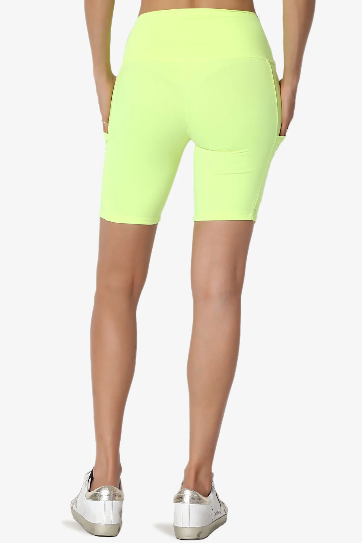 Catia Microfiber Pocket Biker Short Leggings
