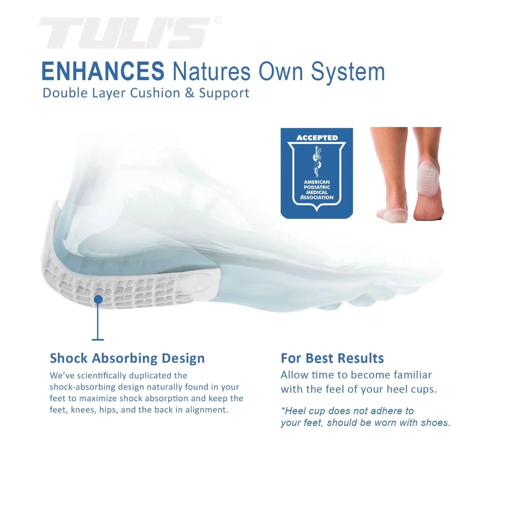 Classic Gel Heel Cups - Tuli's (1)