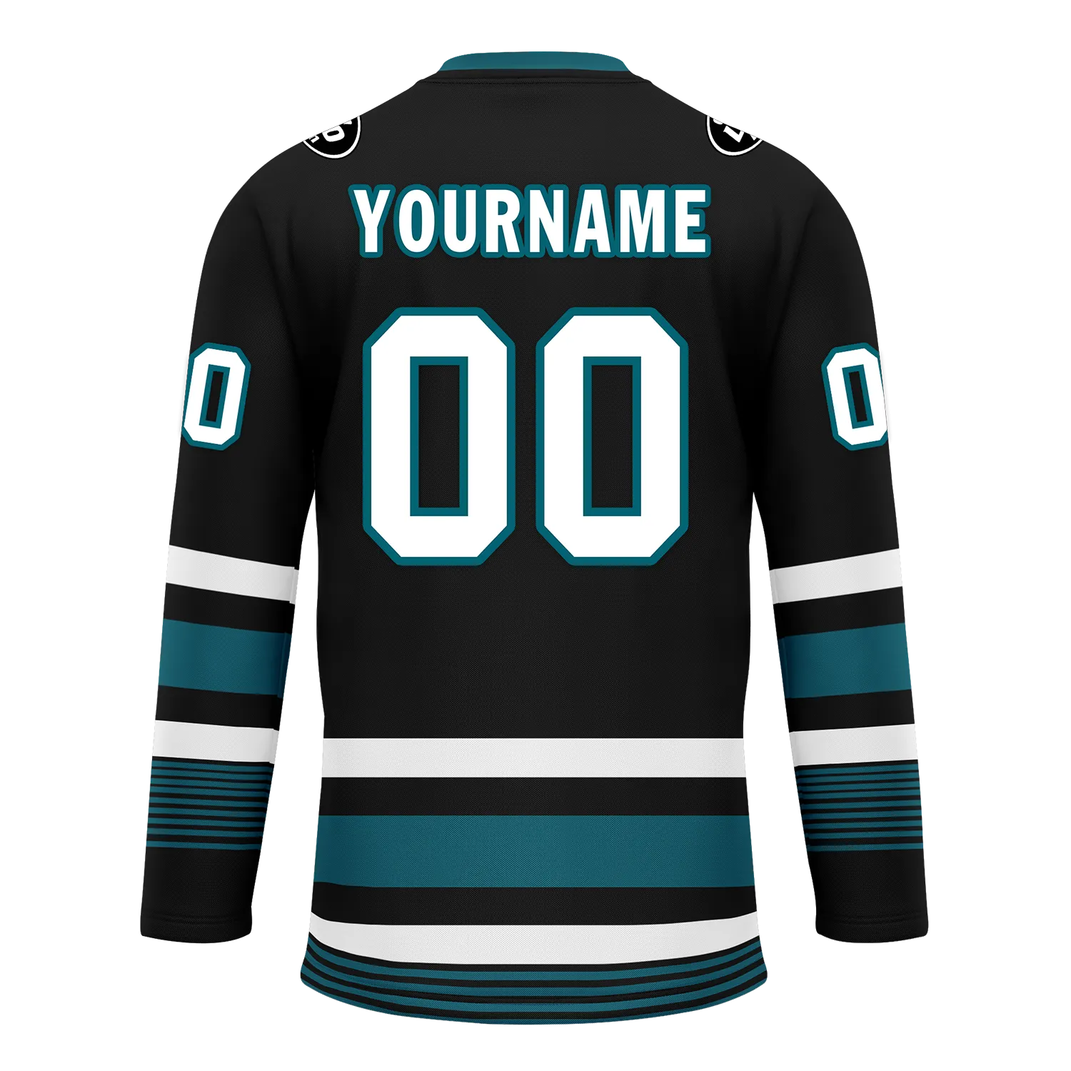 Custom Black Personalized Hockey Jersey HCKJ01-D0a70d0