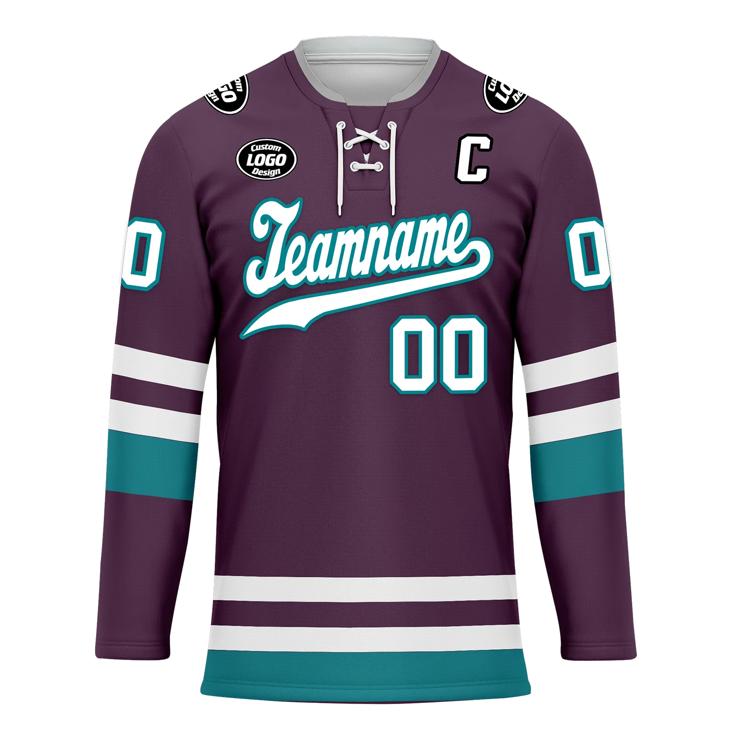 Custom Purple Personalized Hockey Jersey HCKJ01-D0a70d7