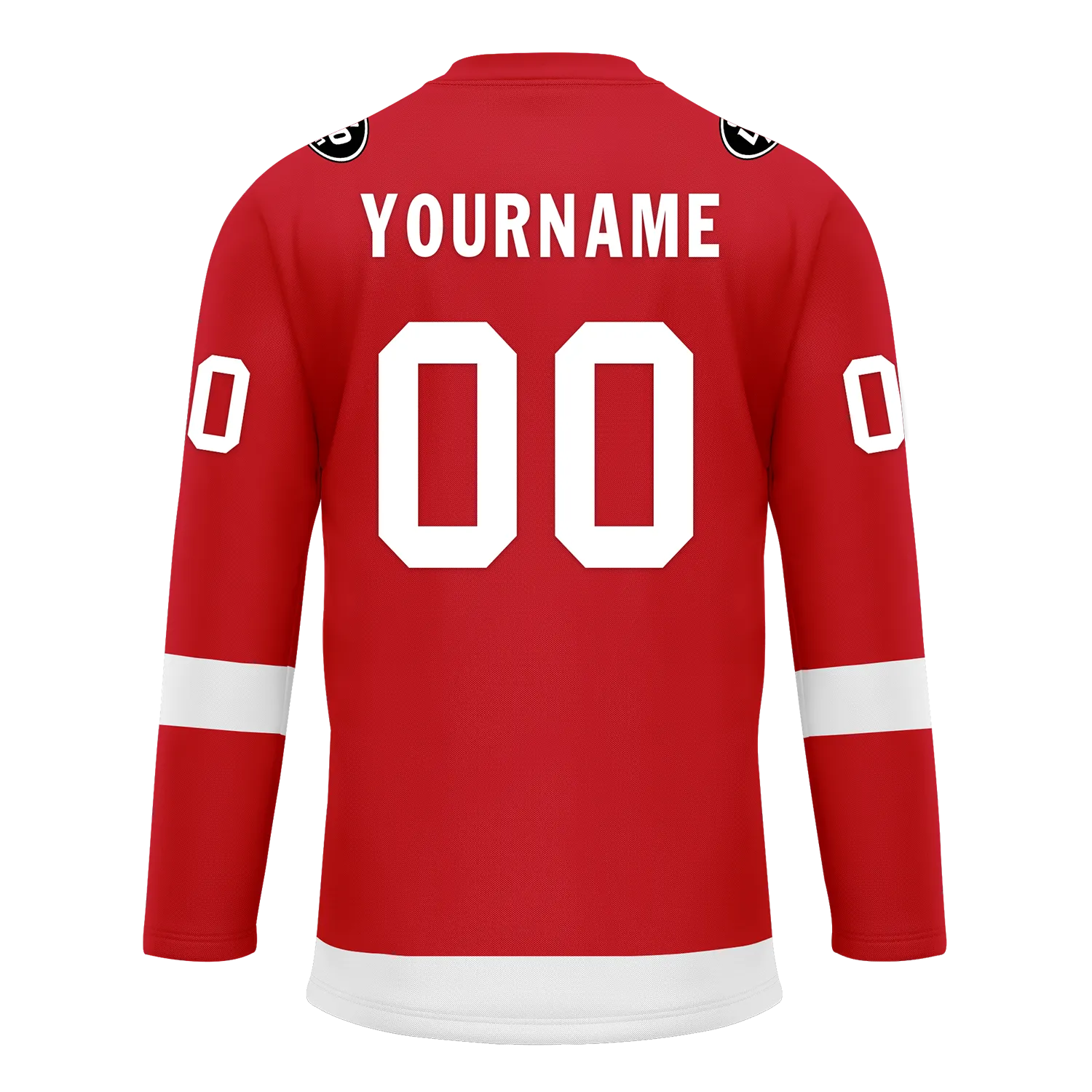 Custom Red White Personalized Hockey Jersey HCKJ01-D0a70ac