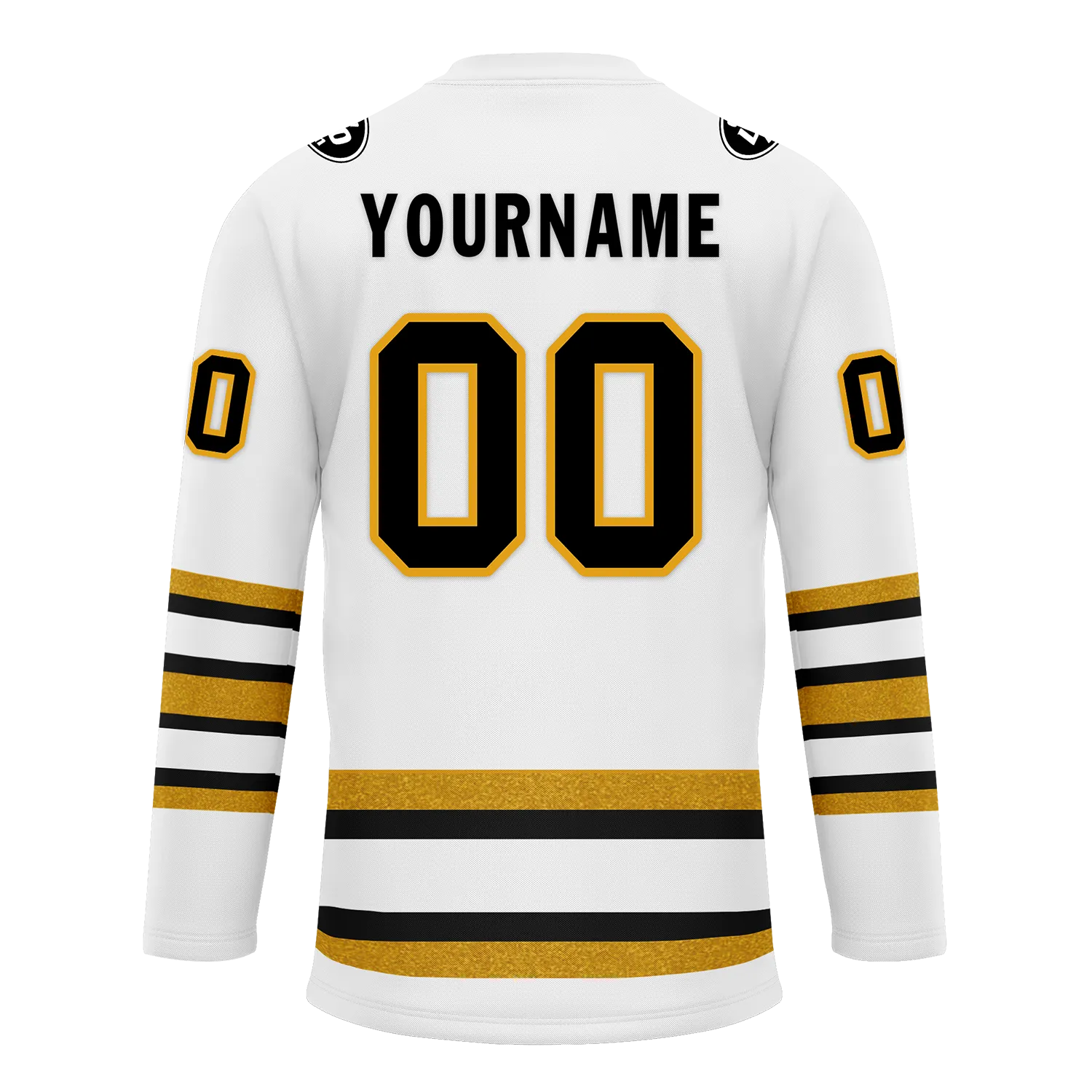 Custom White Yellow Personalized Hockey Jersey HCKJ01-D0a70ef