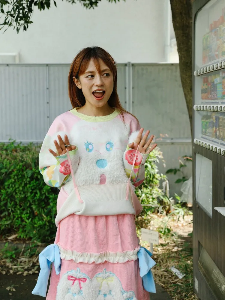 Cute Big Face Puppy Loose Sweat【s0000003431】