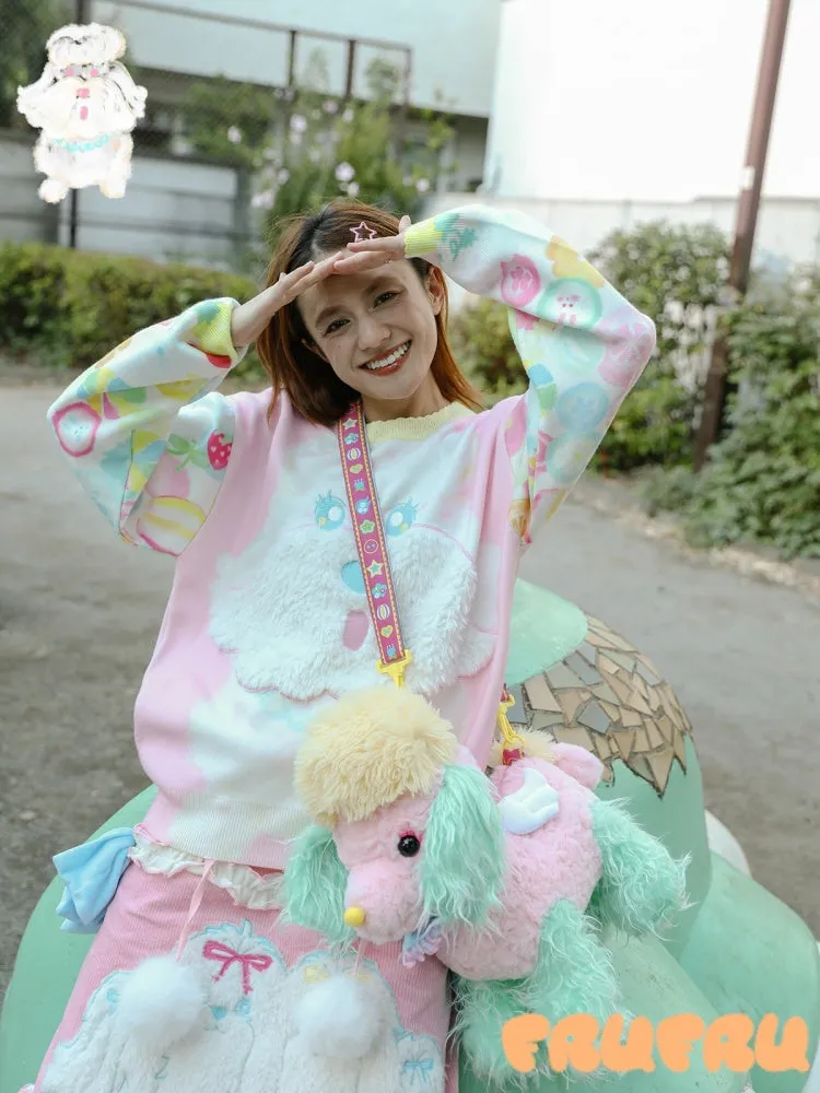 Cute Big Face Puppy Loose Sweat【s0000003431】