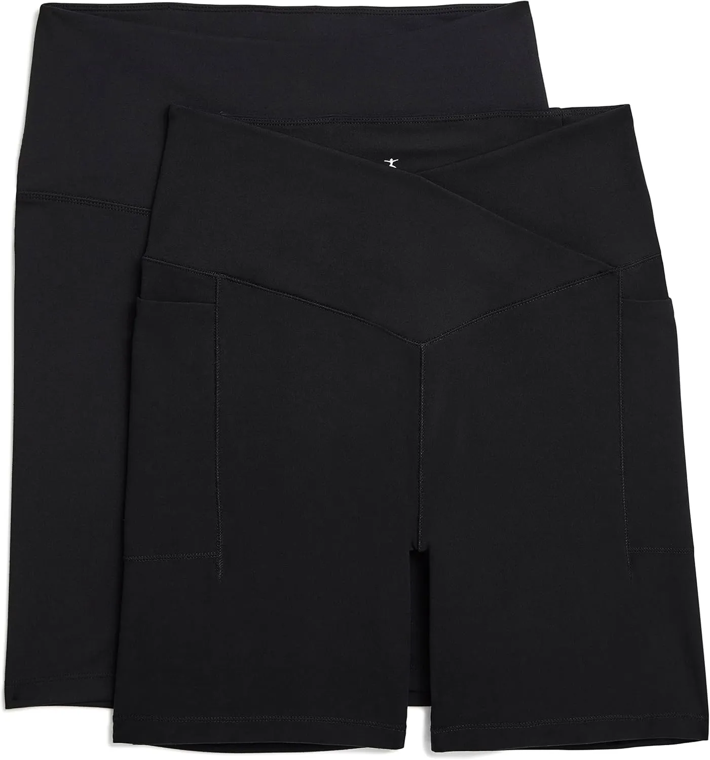Danskin Women's 2-Pack 7" Active Bike Shorts