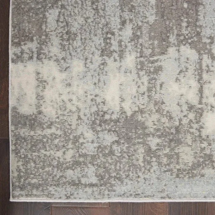 Etchings ETC02 Grey/Light Blue Rug