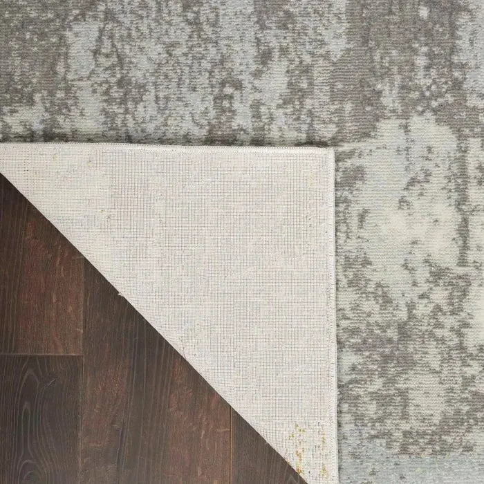 Etchings ETC02 Grey/Light Blue Rug