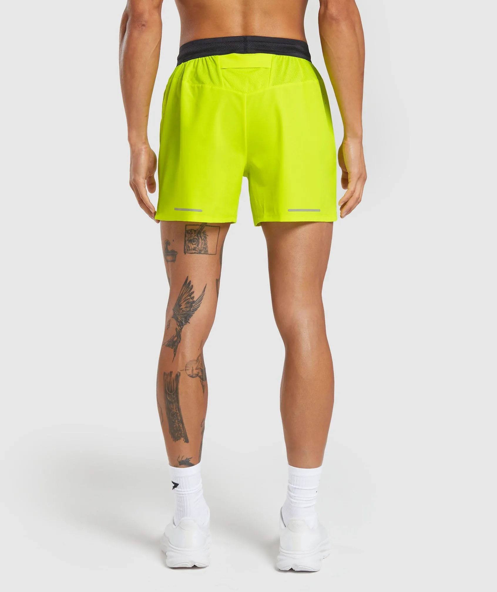 Gymshark Speed 5" Shorts - Fluo Speed Green