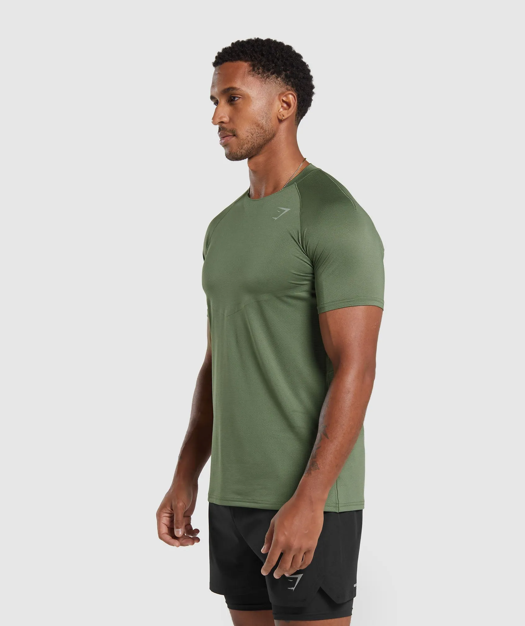 Gymshark Speed T-Shirt - Core Olive