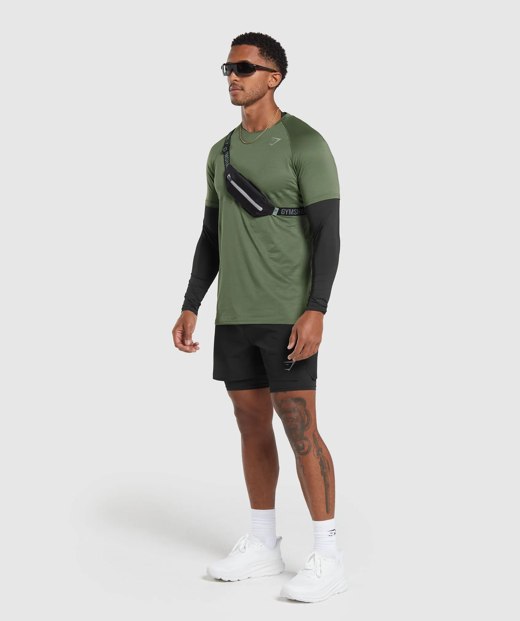 Gymshark Speed T-Shirt - Core Olive