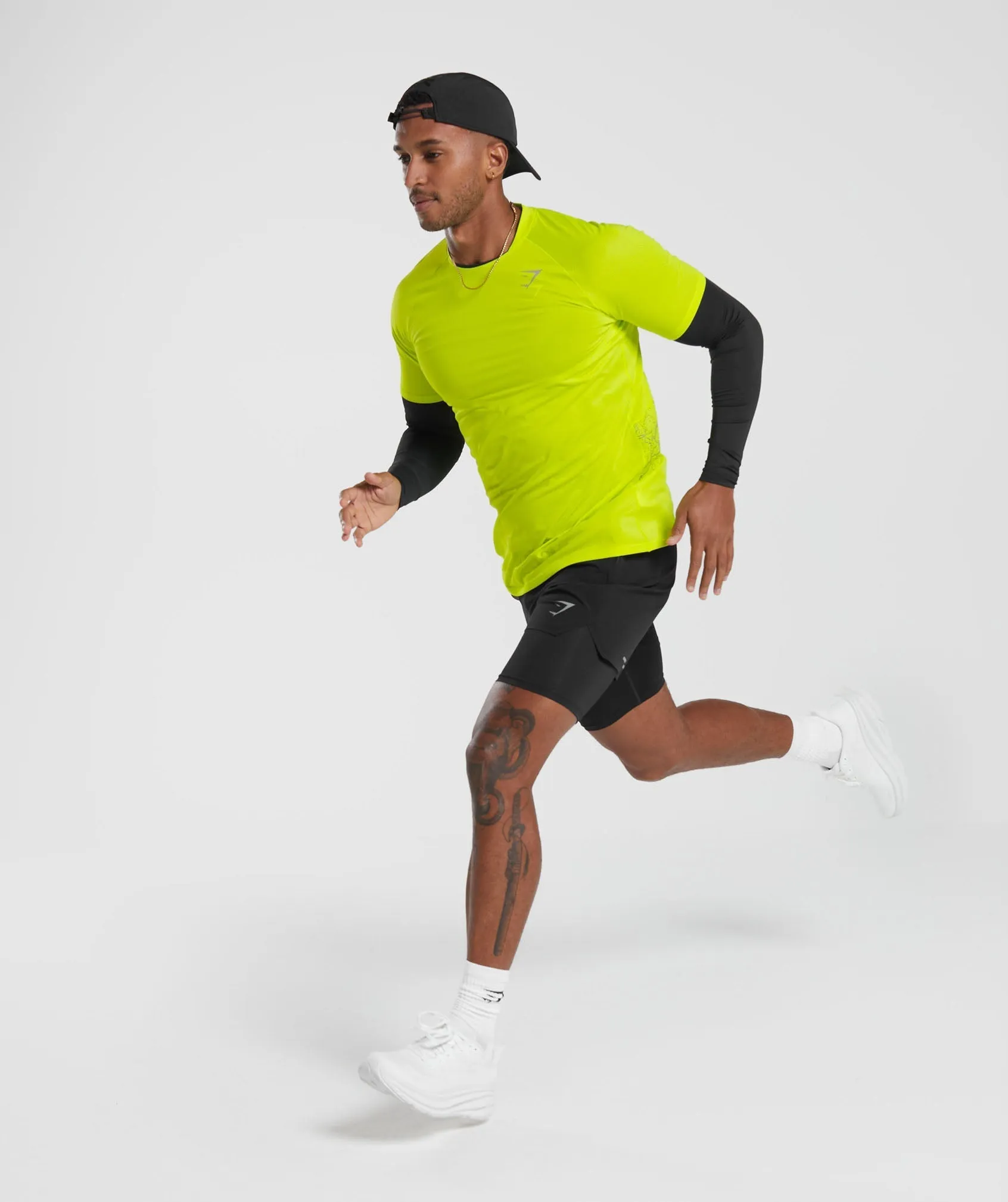 Gymshark Speed T-Shirt - Fluo Speed Green