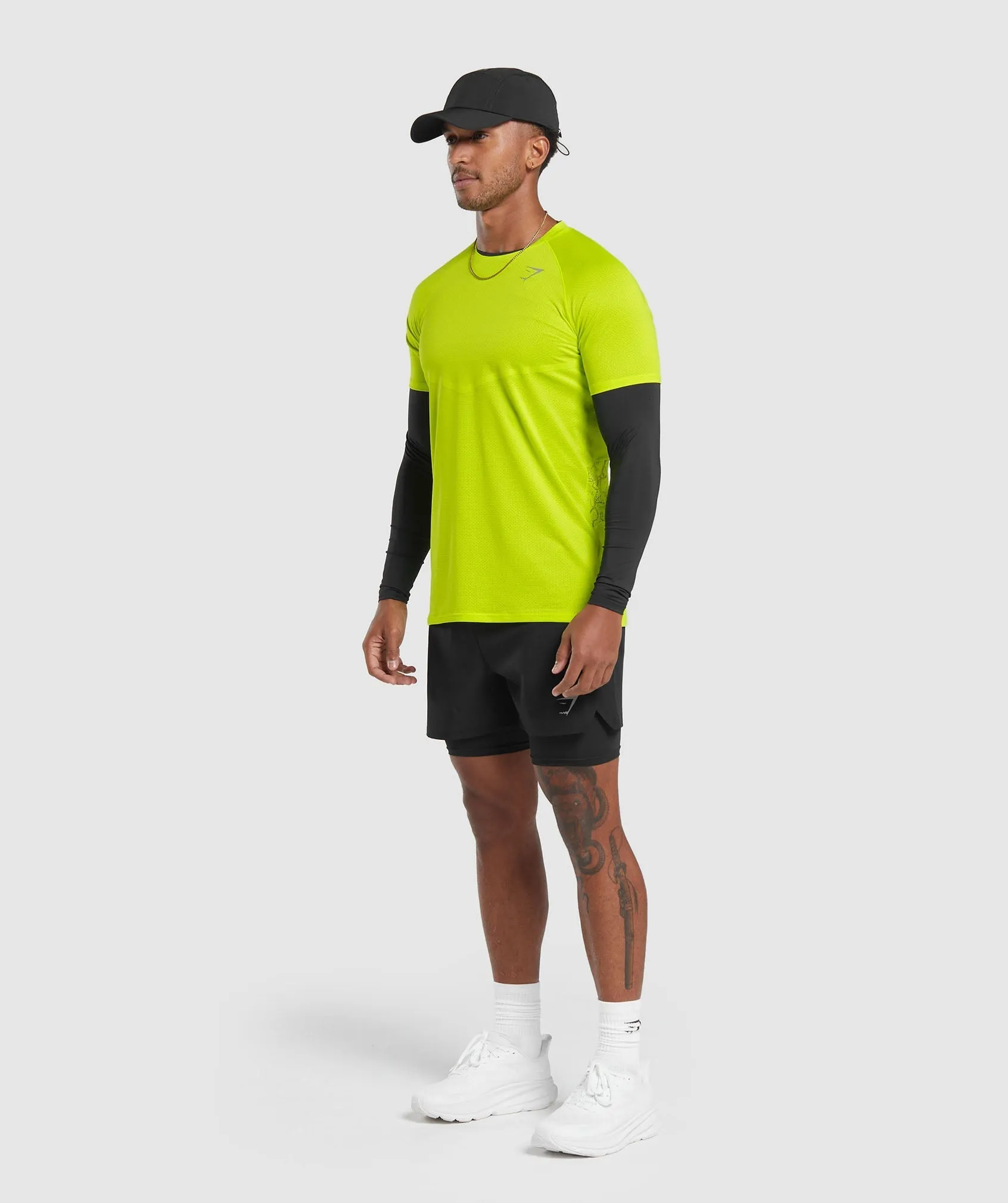 Gymshark Speed T-Shirt - Fluo Speed Green