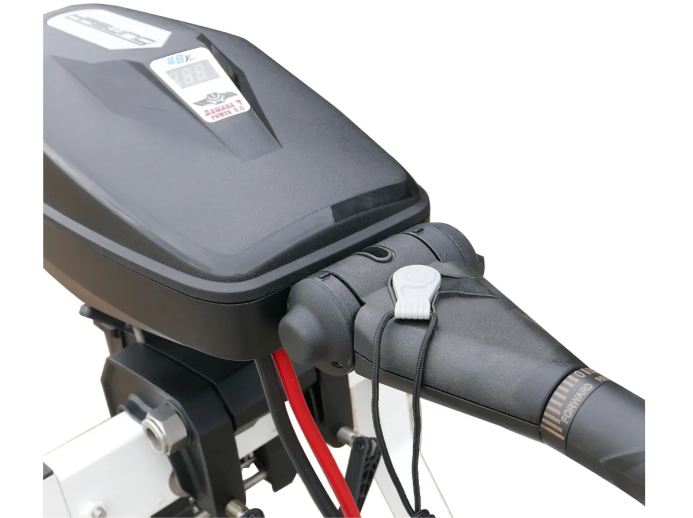 Haswing Armada T 8HP Electric Outboard 48V, 250lbs with Tiller Handle