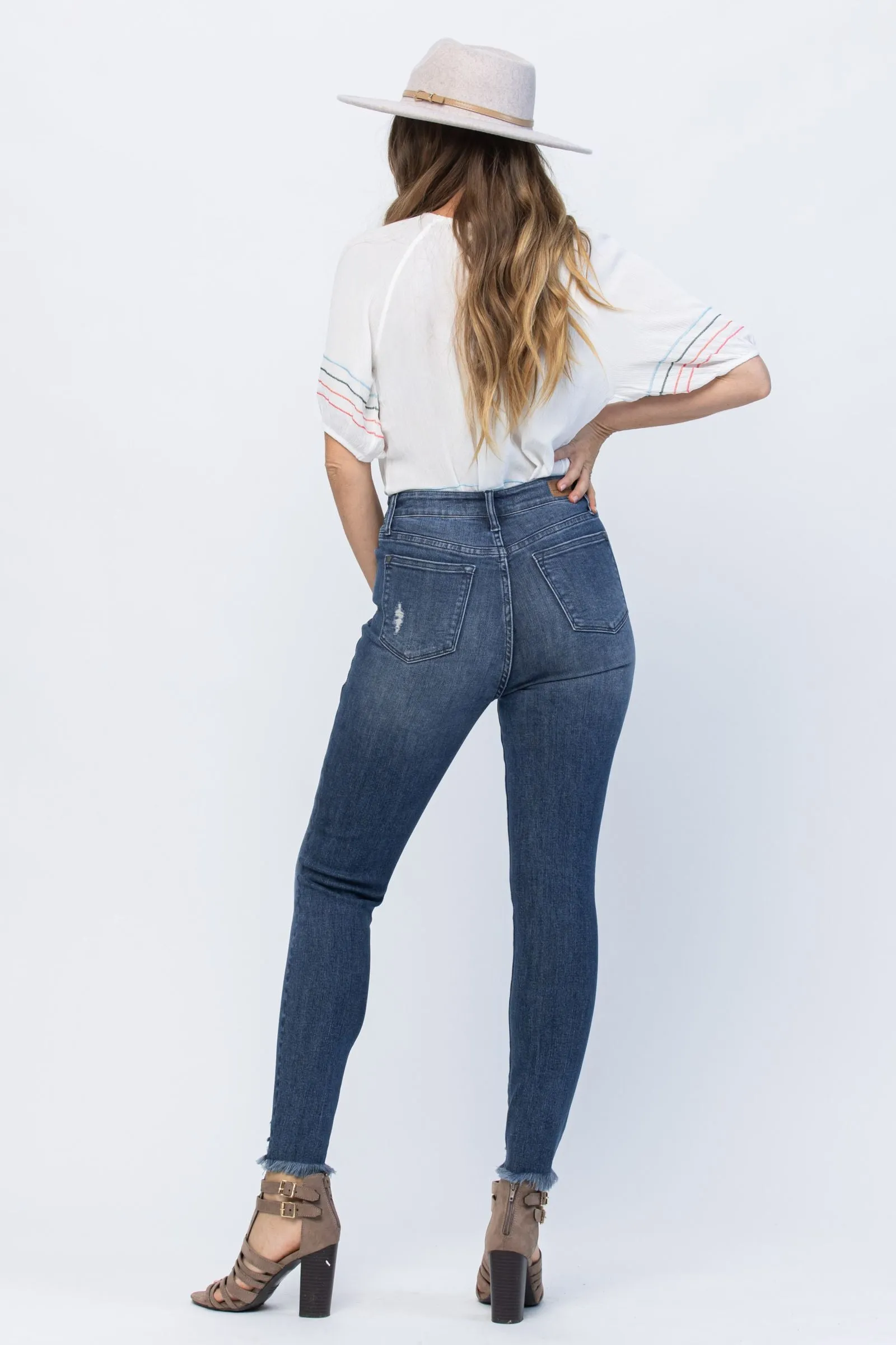 Judy Blue High Rise Tummy Control Skinny Denim 88425