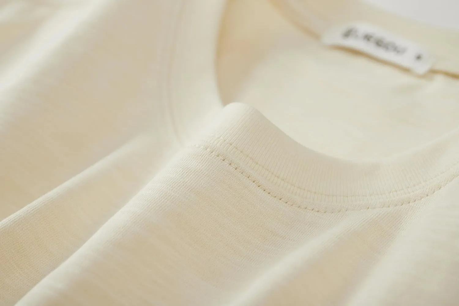 KLIEGOU Men's 100 Cotton Loose Fit Thick T-Shirt Heavy Weight Crewneck Tees for Men