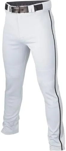 League Outfitters Adult Baseball Pants  Pro Performance Fit, Multiple Styles, Colors & Sizes   Black Baseball Belt