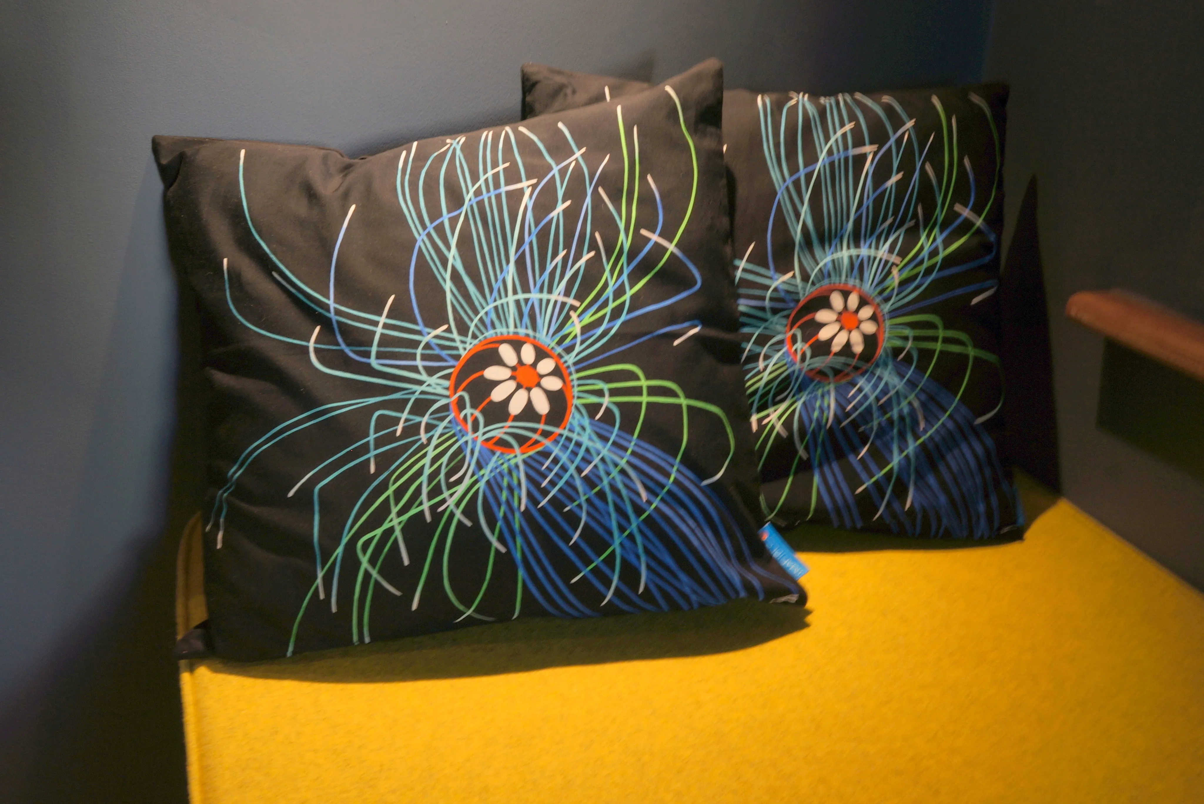 Luxury Cushion Cover - Ultraviolet Jellyfish Art Print