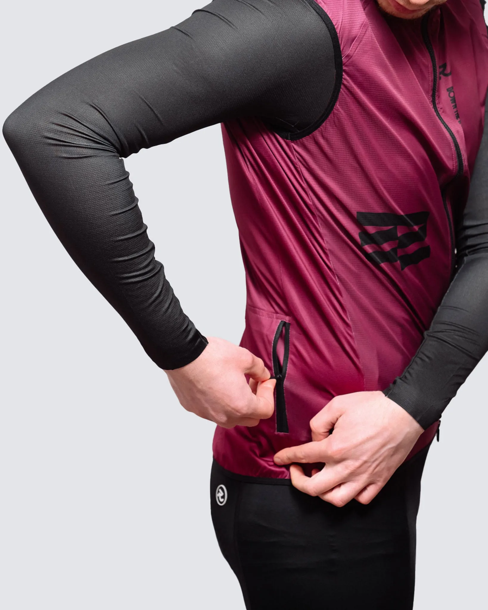 Men's Century Vest - Italian Plum