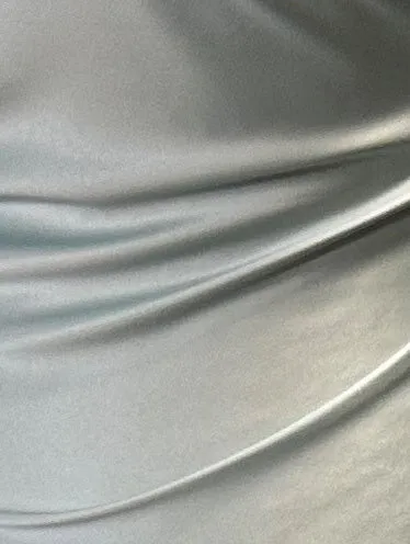 Misty Green Polyester Satin - Trust