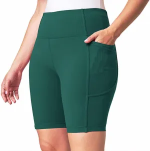 Mondetta Womens Active Midweight Ribbed Bike Short
