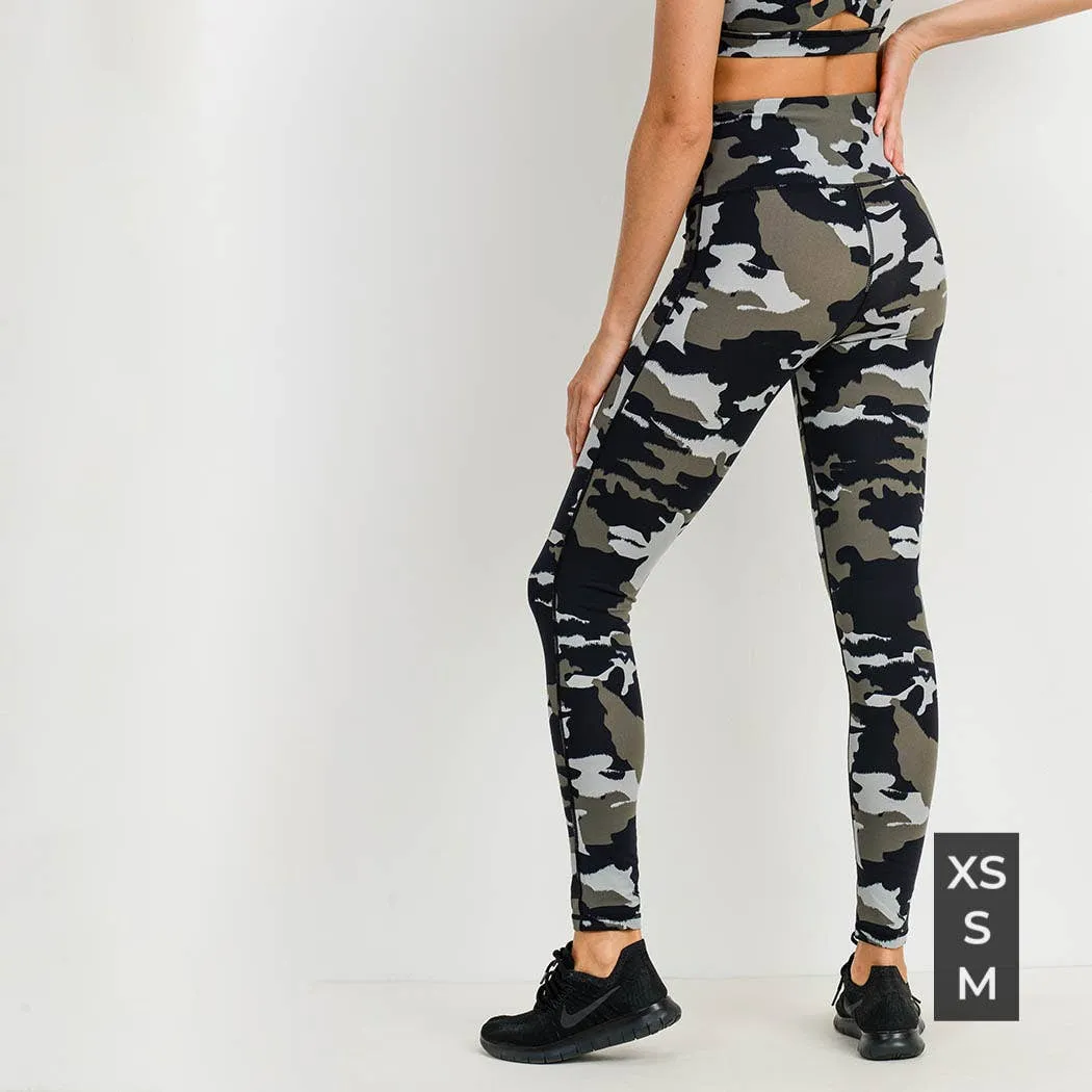 Mono B Jungle Camo Highwaist Leggings