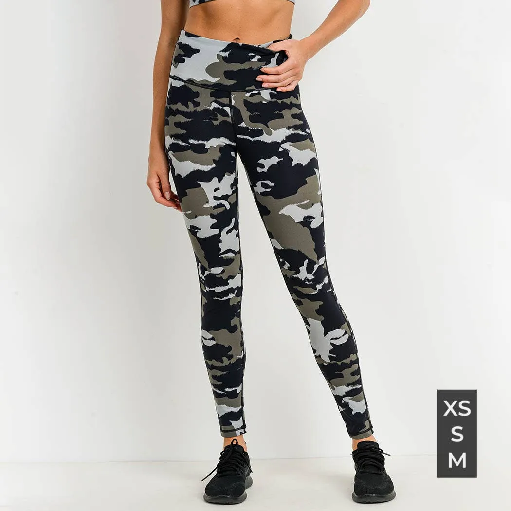 Mono B Jungle Camo Highwaist Leggings