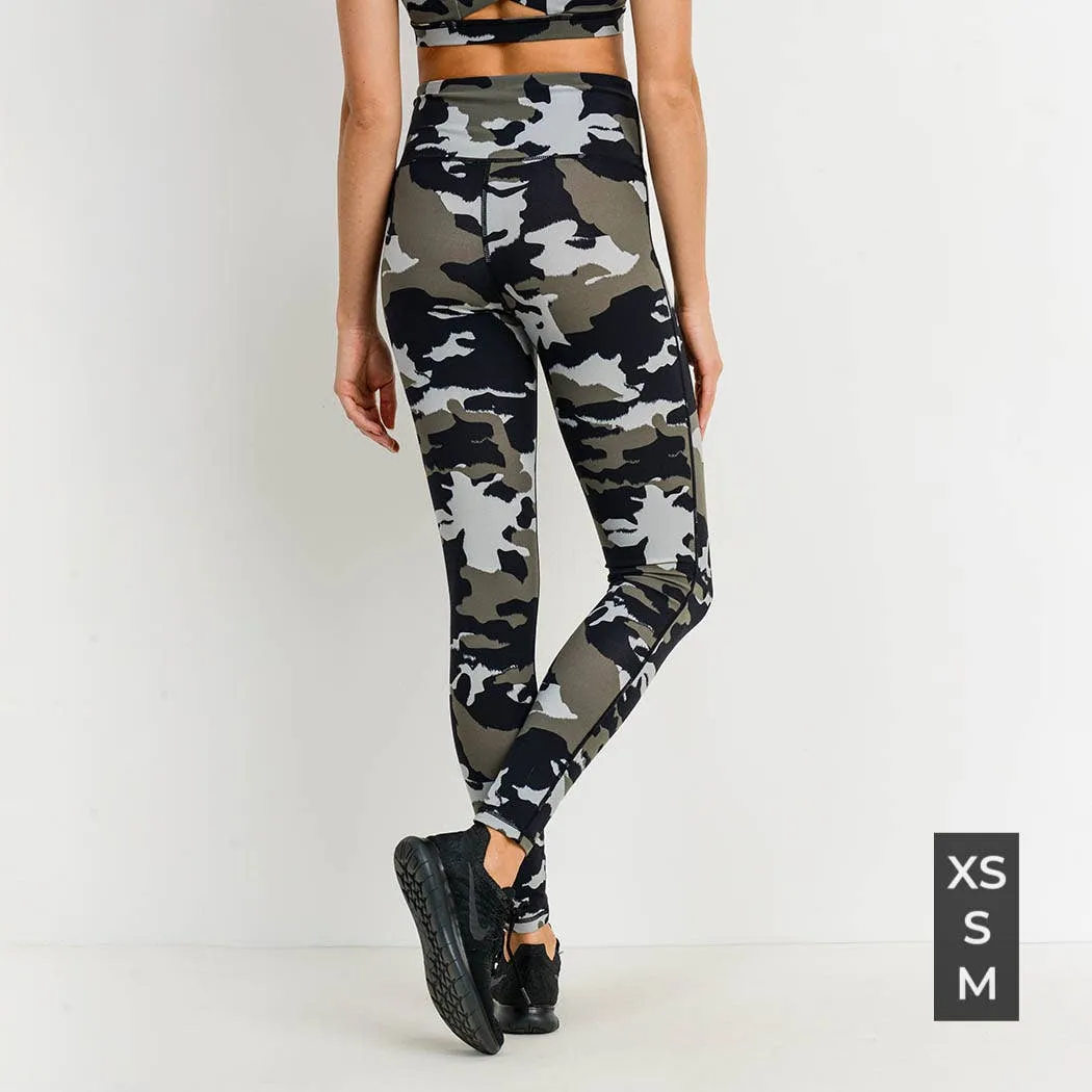 Mono B Jungle Camo Highwaist Leggings