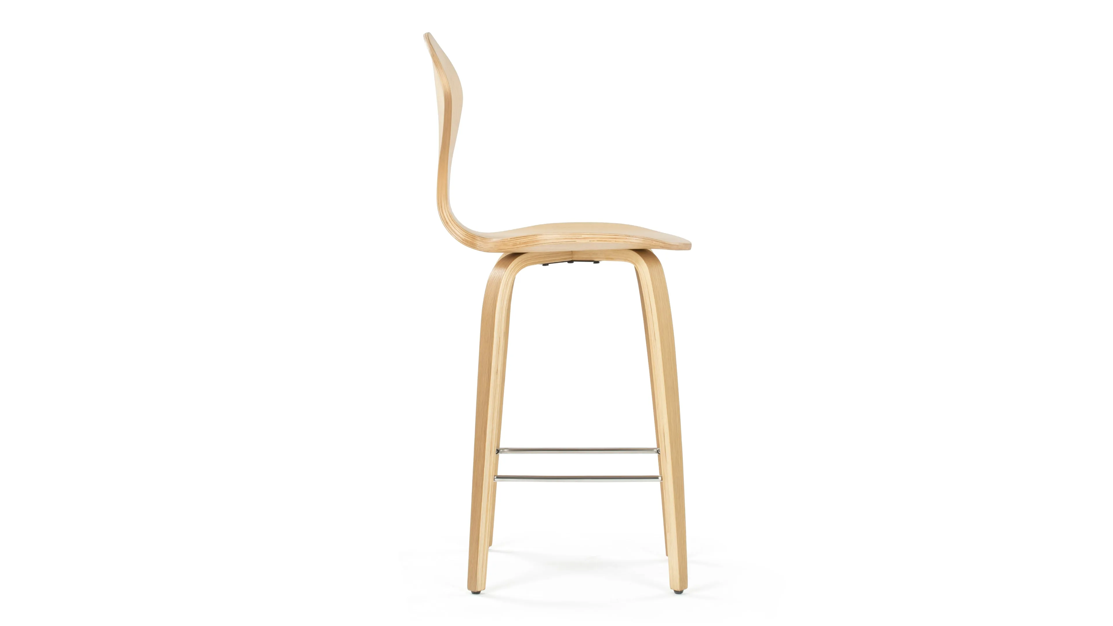 Norman - Norman Counter Stool, Oak, 25.5" Seat Height