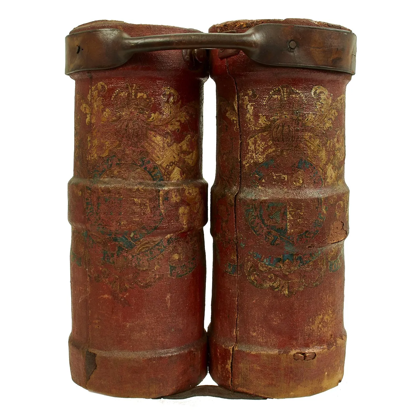 Original 19th Century British Royal Navy Powder Monkey Bucket Set