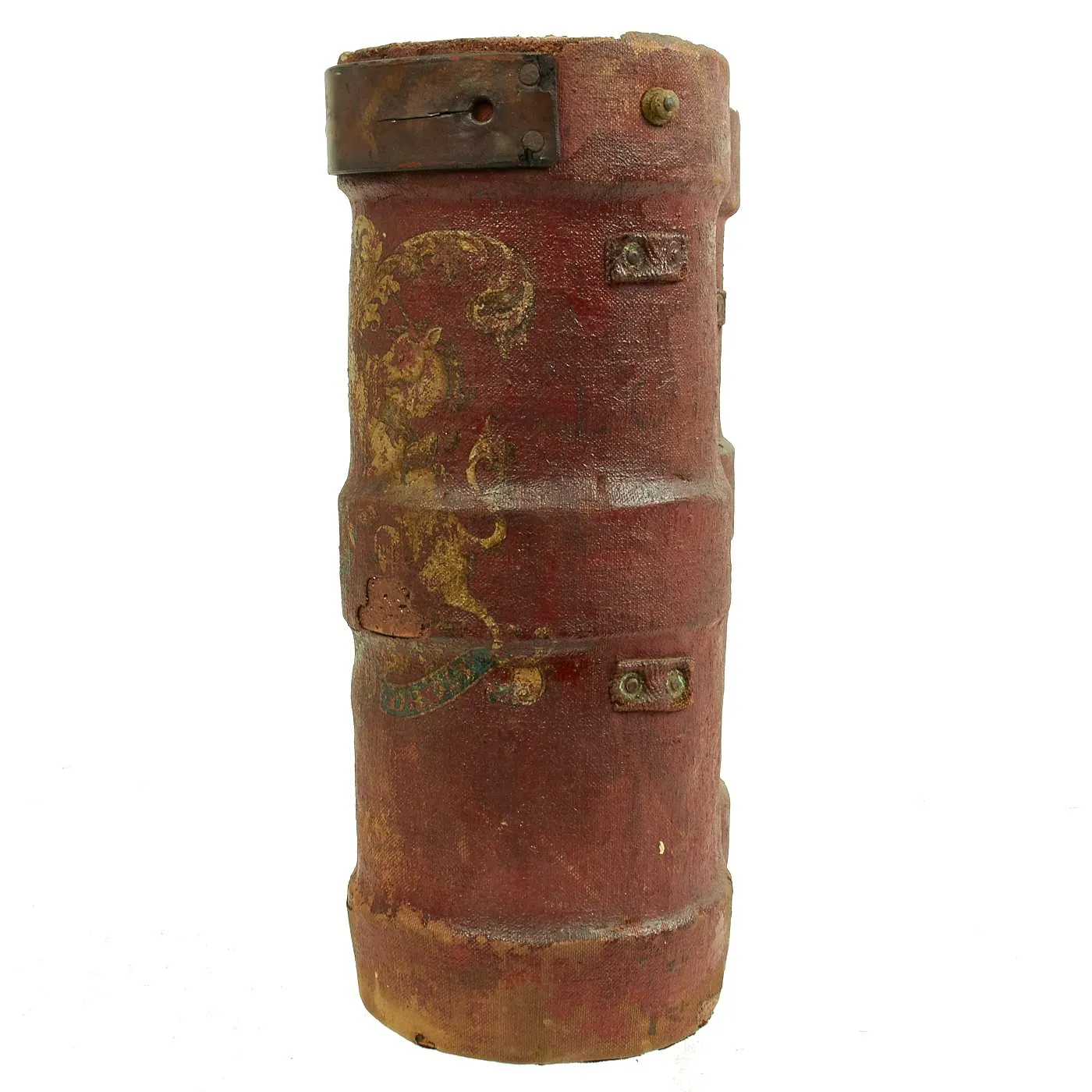 Original 19th Century British Royal Navy Powder Monkey Bucket Set