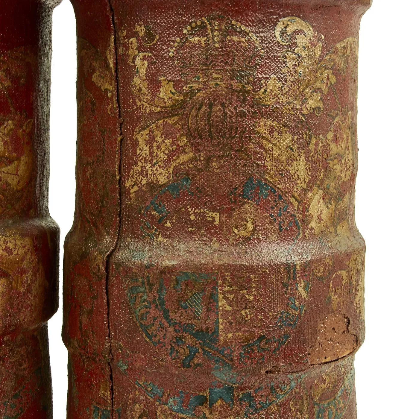 Original 19th Century British Royal Navy Powder Monkey Bucket Set