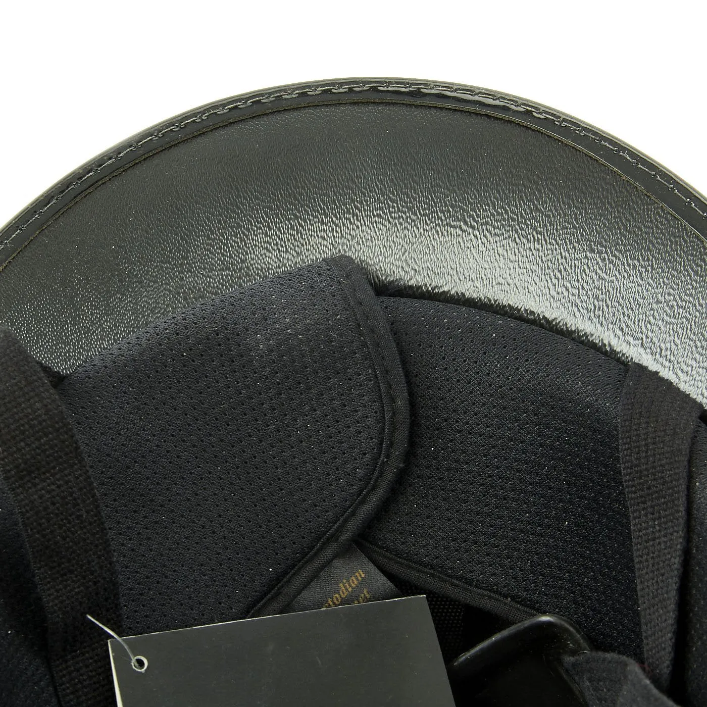 Original British Unissued Rose Top Police Bobby Helmet from the Surrey Constabulary in size 59 - c. 1990