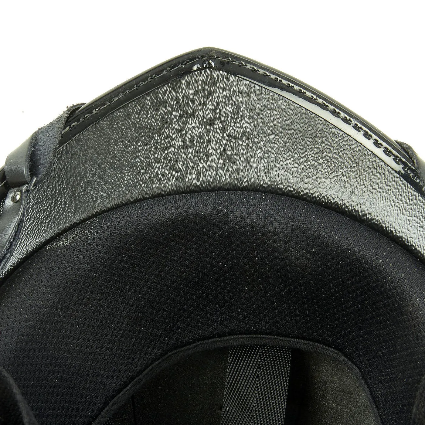 Original British Unissued Rose Top Police Bobby Helmet from the Surrey Constabulary in size 59 - c. 1990