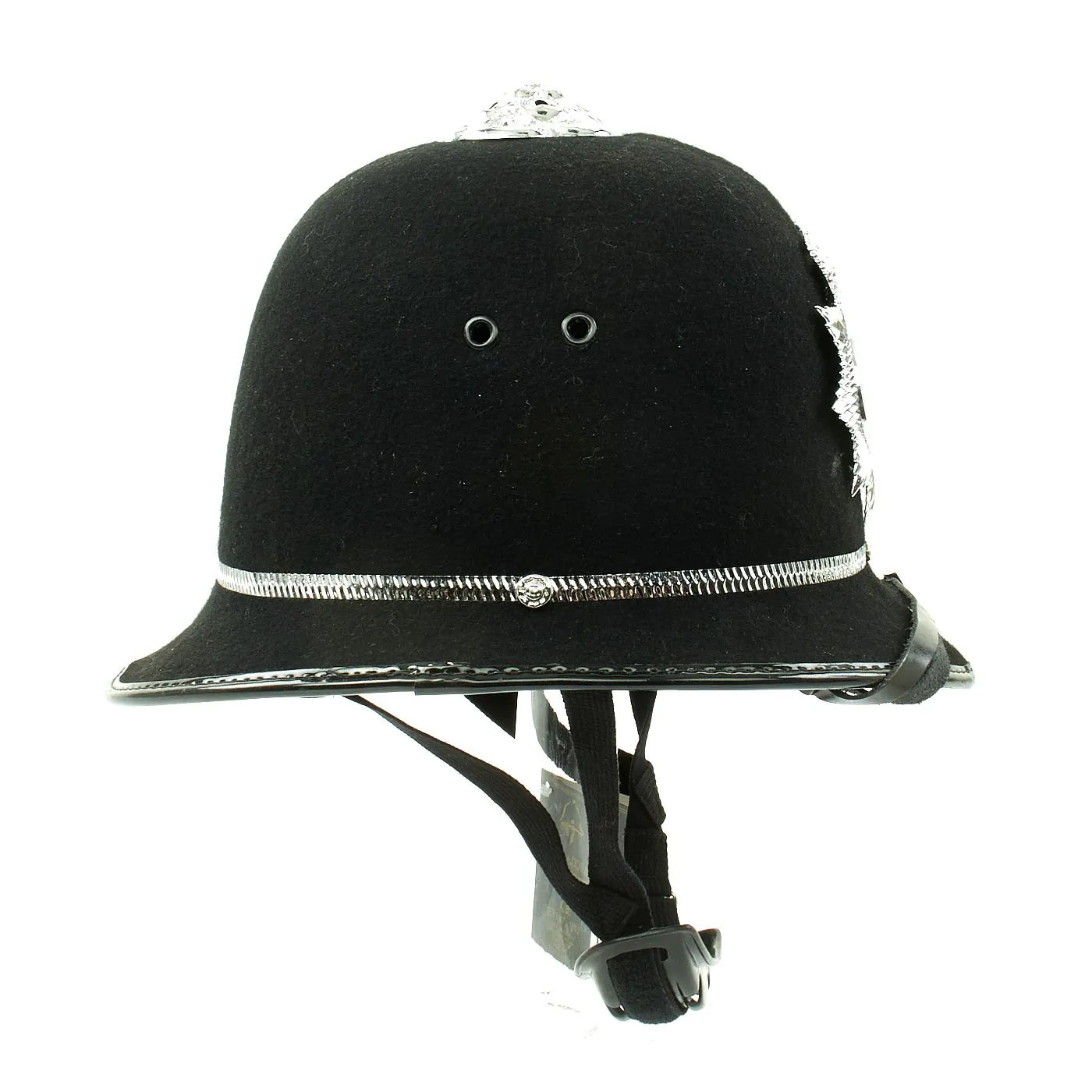 Original British Unissued Rose Top Police Bobby Helmet from the Surrey Constabulary in size 59 - c. 1990