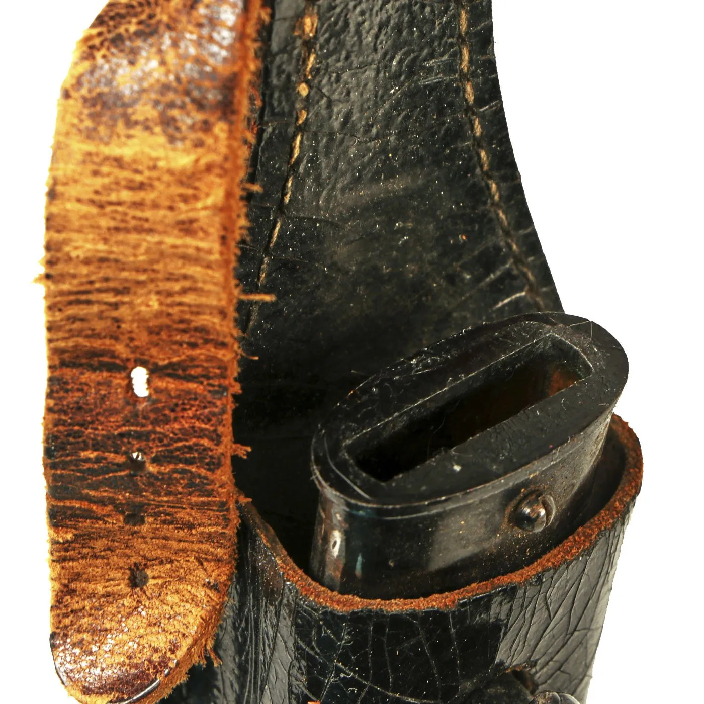 Original German WWII Heer Etched Short 98k Dress Bayonet made in Solingen with Scabbard & Frog