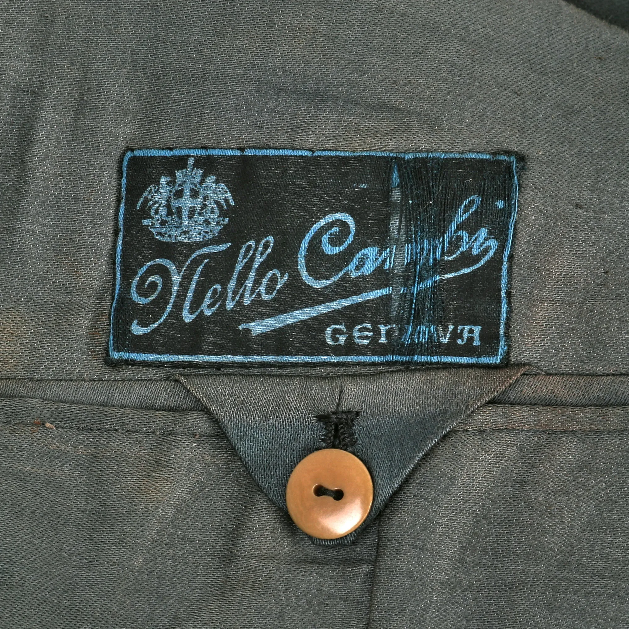 Original Italian WWI / 1920s Officer’s Uniform Tunic & Breeches by Nello Cambi of Genova