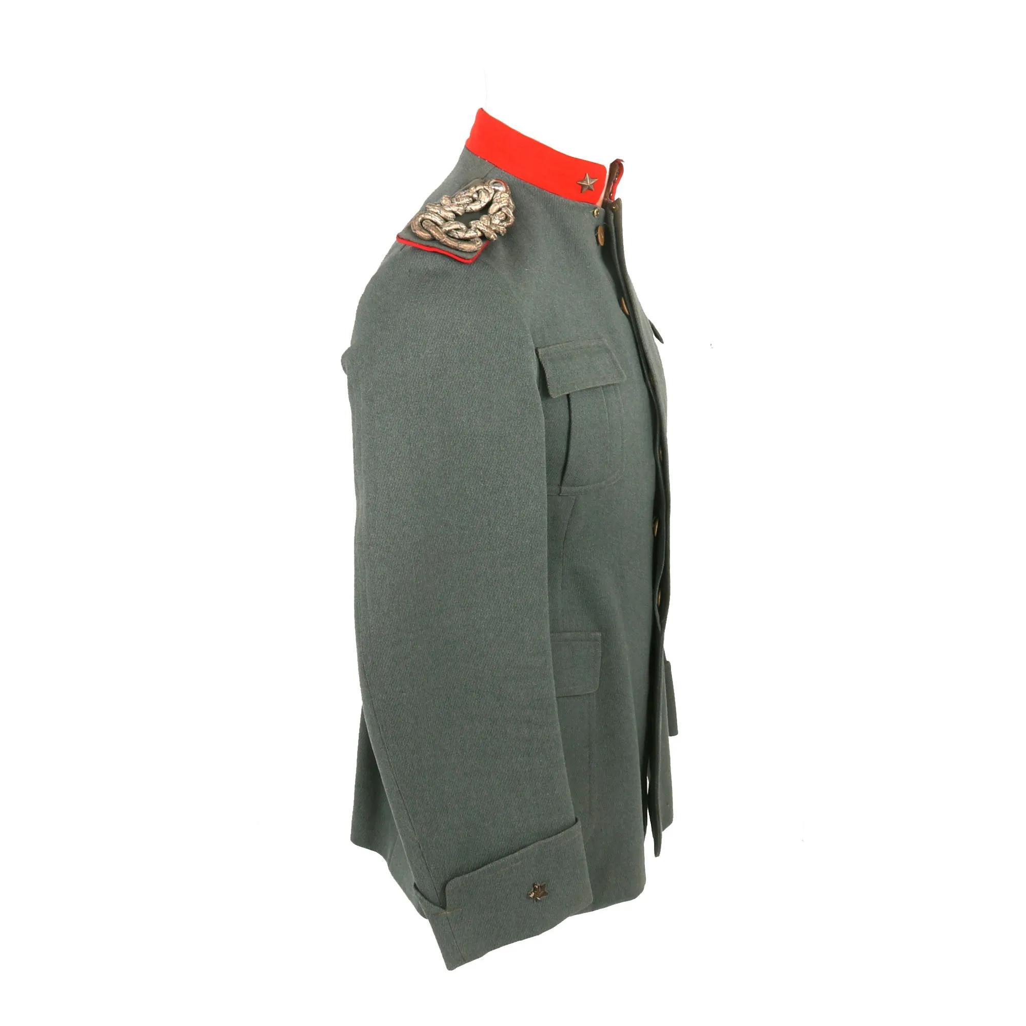 Original Italian WWI / 1920s Officer’s Uniform Tunic & Breeches by Nello Cambi of Genova